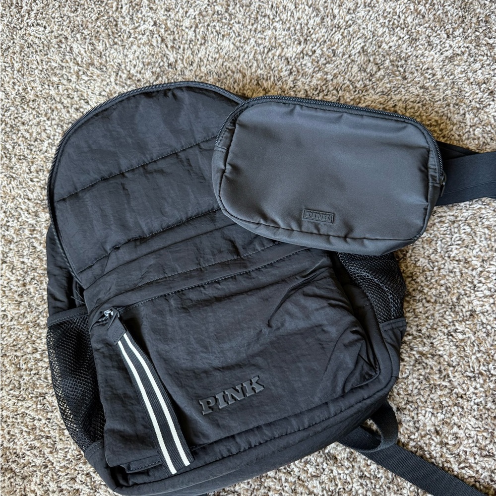 PINK Victoria's Secret Backpack and Bum Bag Bundle